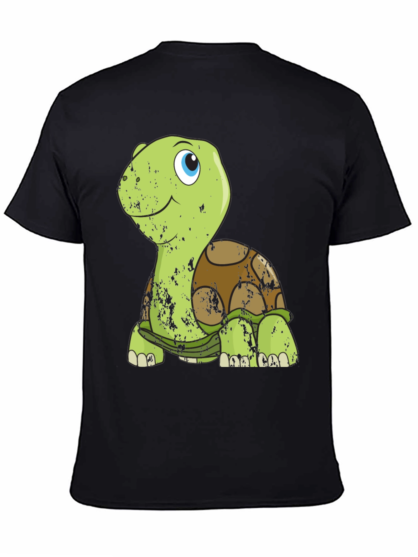 Cartoon Turtle Graphic Tee - Fun & Unique