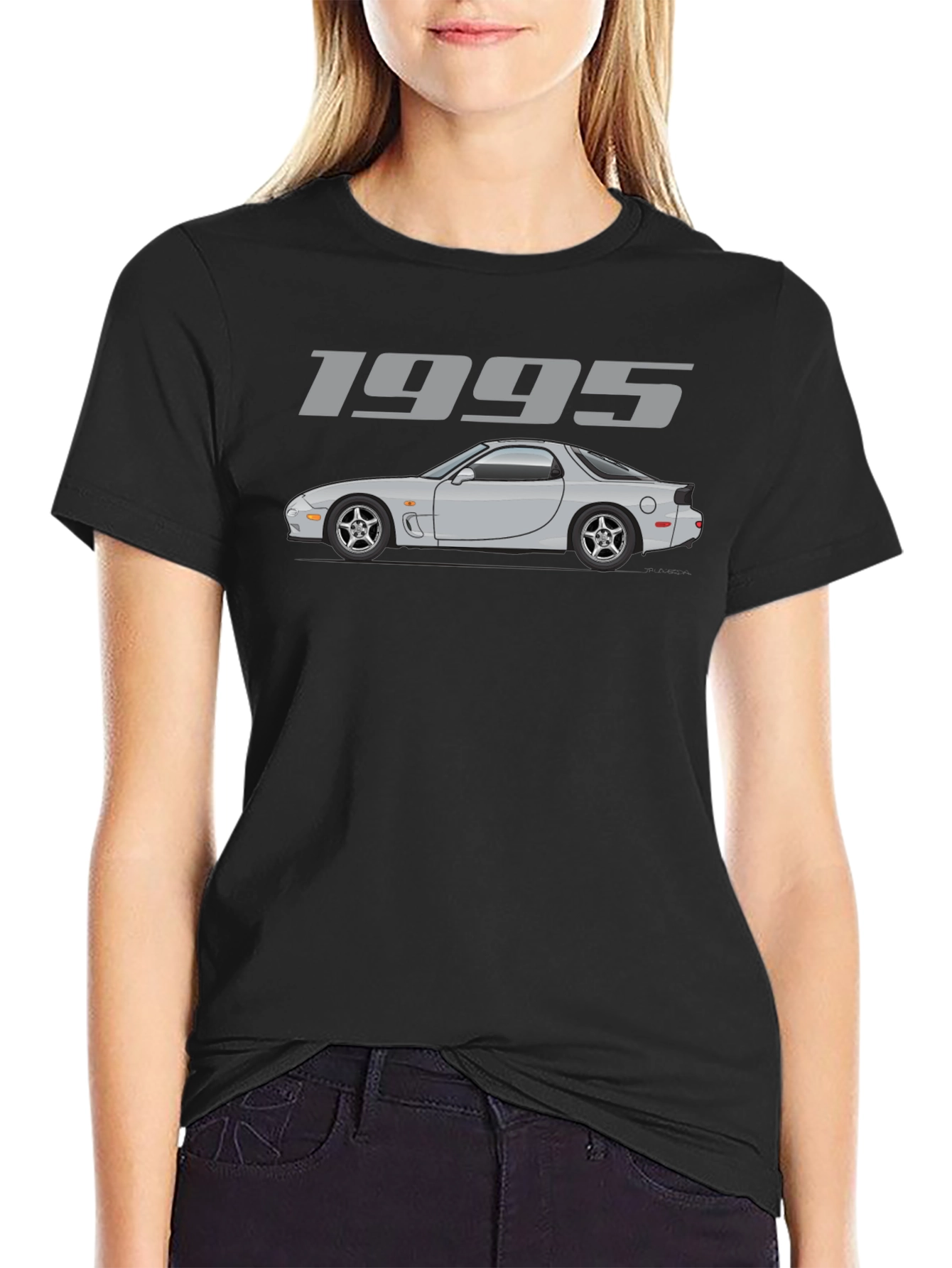 1995 Car T-Shirt - Automotive Graphic Tee