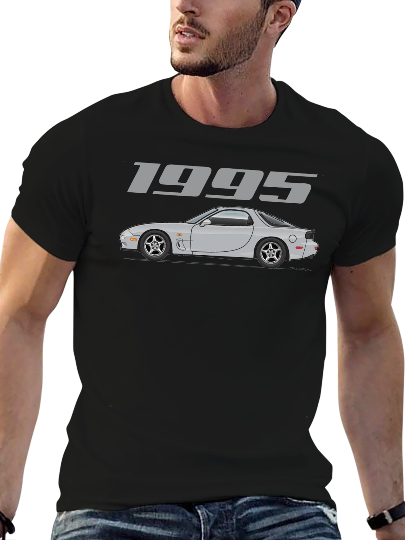1995 Car T-Shirt - Automotive Graphic Tee