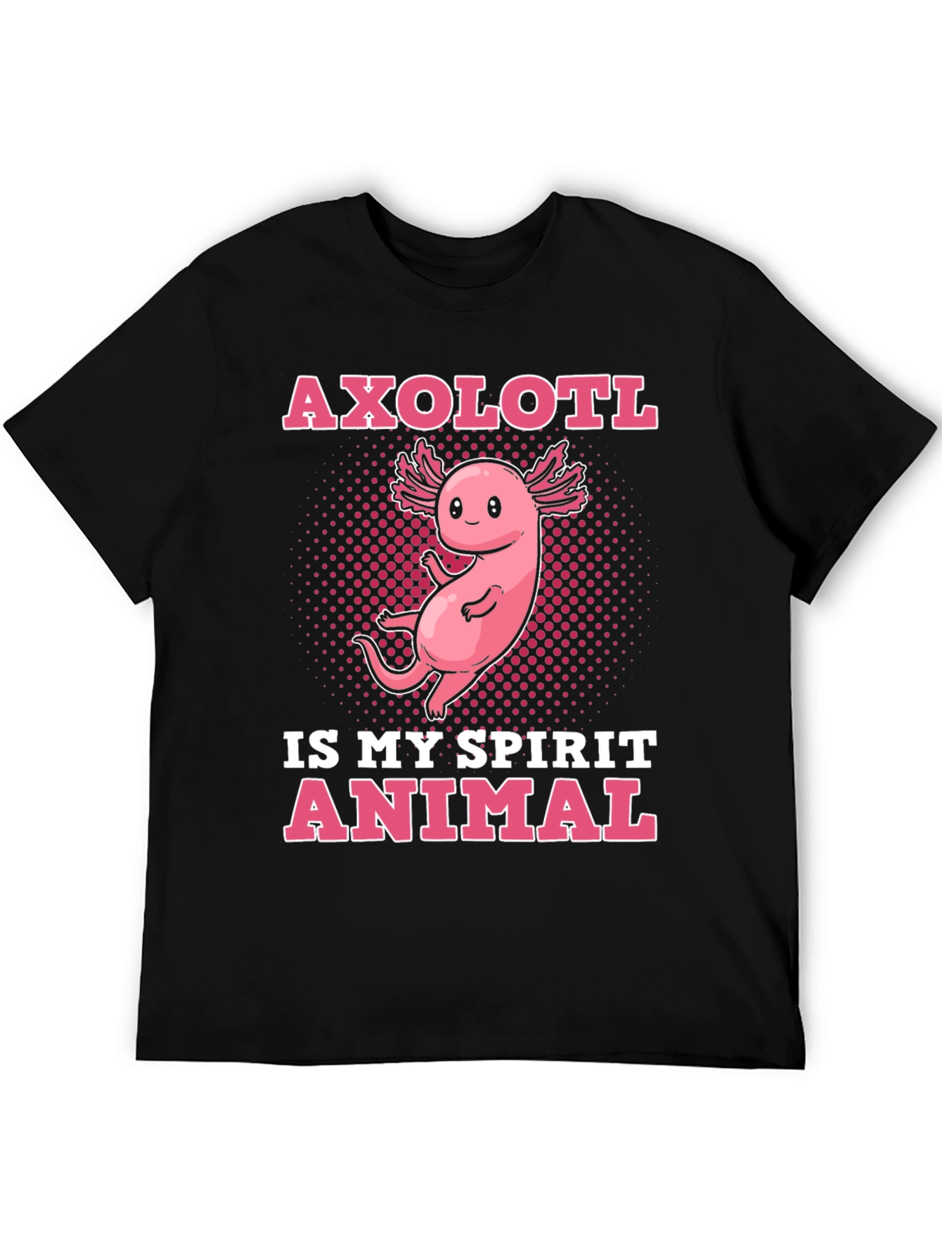 Axolotl Spirit Animal Graphic T-Shirt