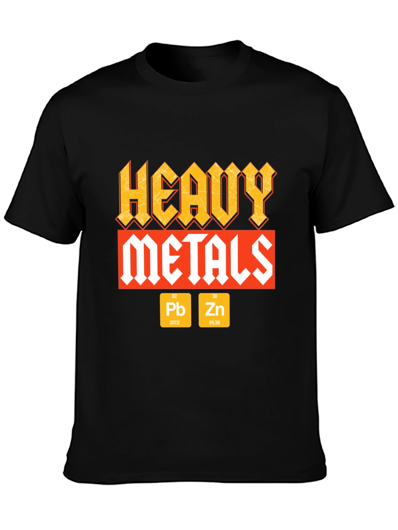 Heavy Metals Graphic T-Shirt - Rock and Roll Style