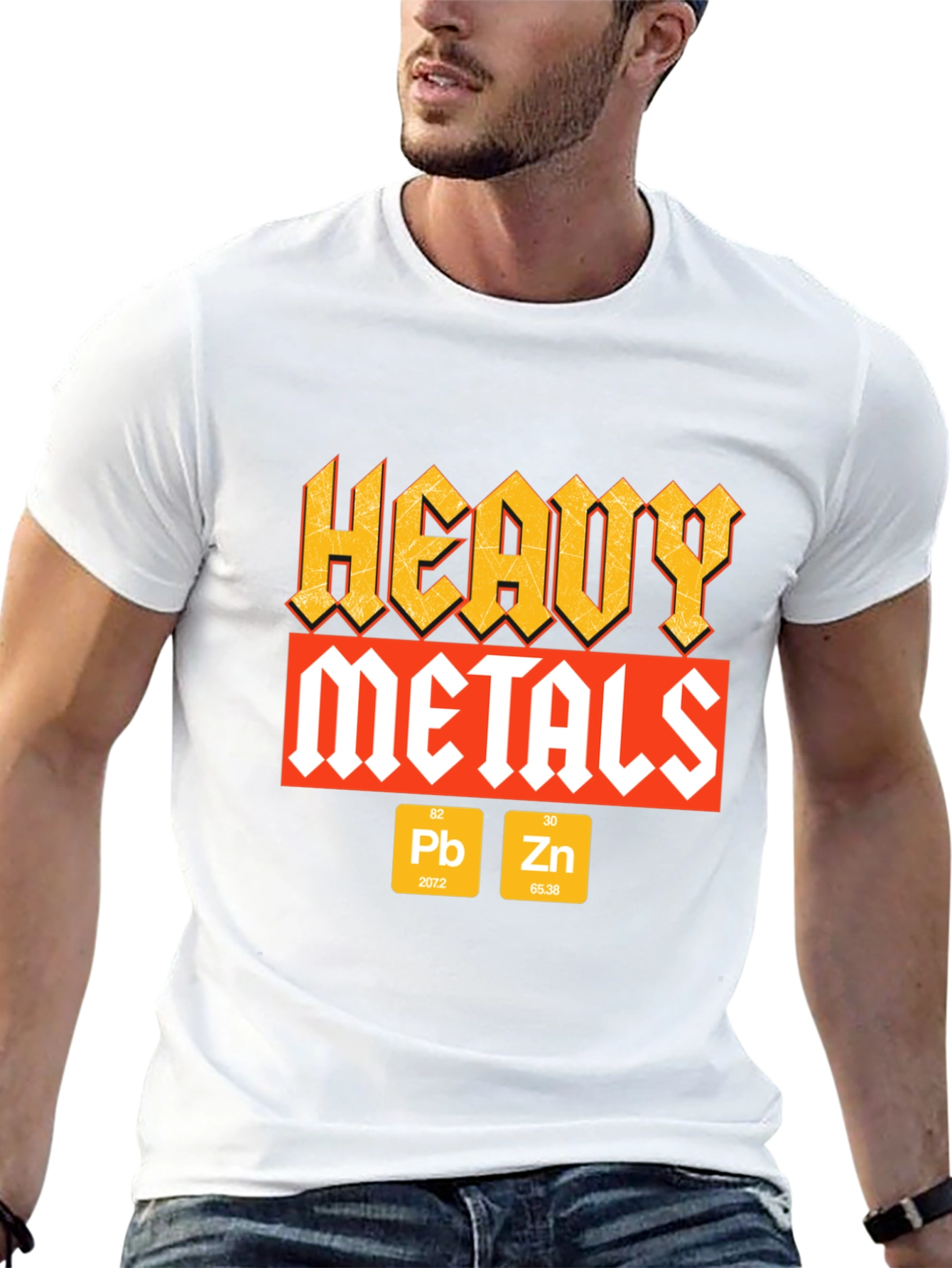 Heavy Metals Graphic T-Shirt - Rock and Roll Style