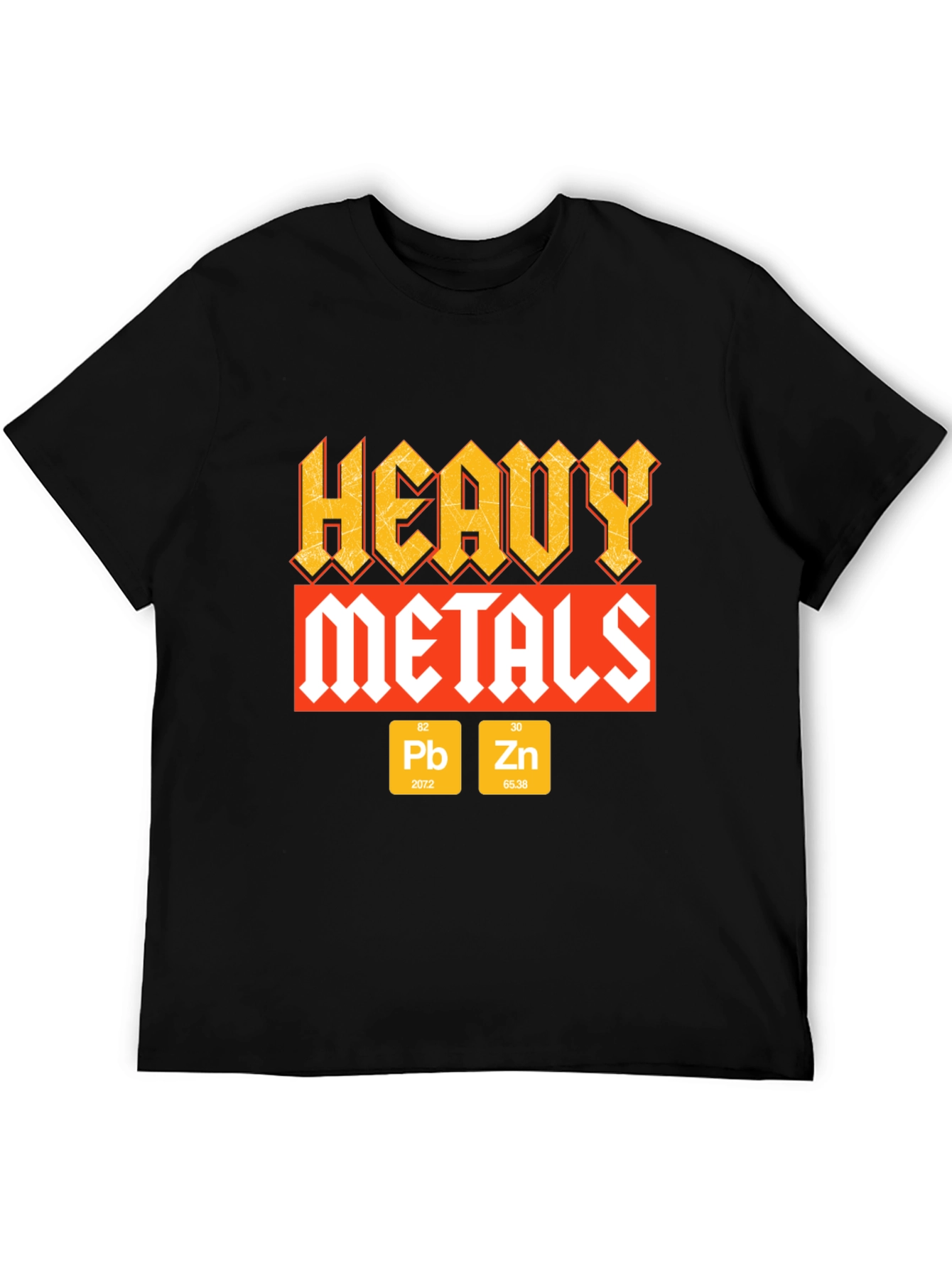 Heavy Metals Graphic T-Shirt - Rock and Roll Style