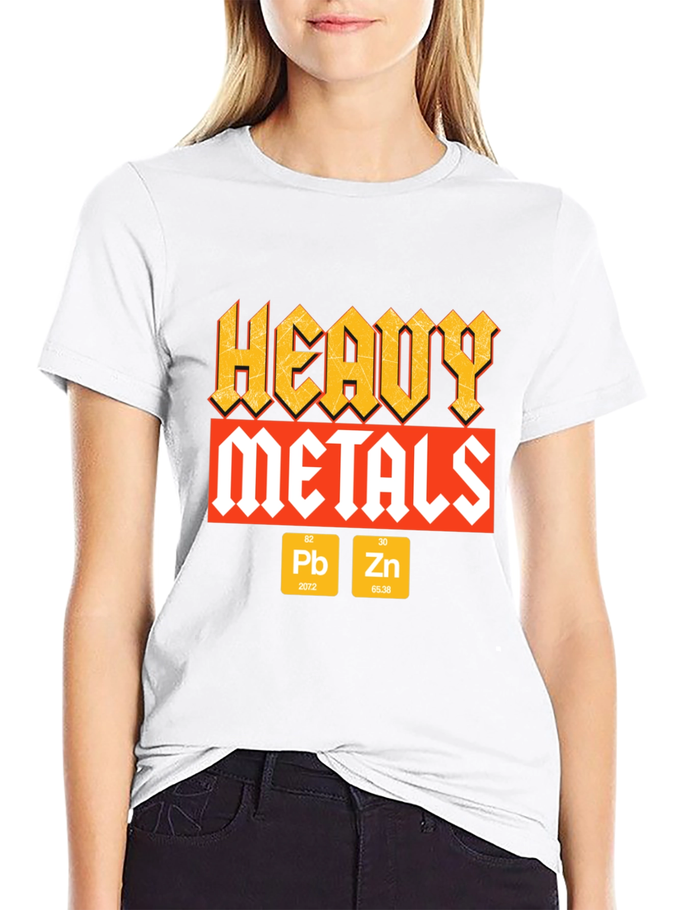 Heavy Metals Graphic T-Shirt - Rock and Roll Style