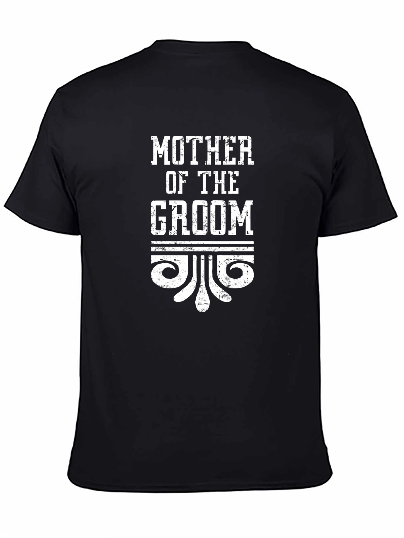 Mother of the Groom Graphic Tee - Black