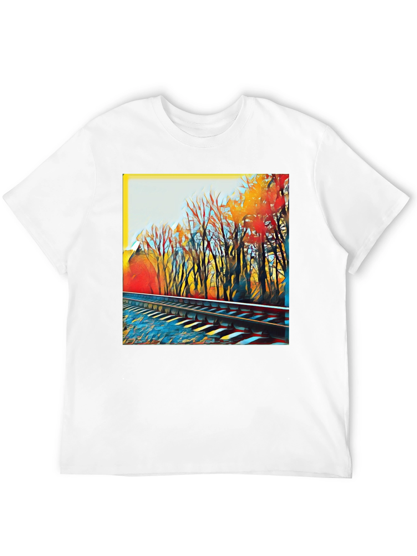 Autumn Rails Graphic Tee