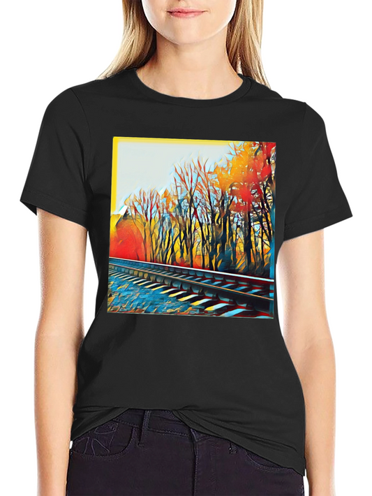 Autumn Rails Graphic Tee