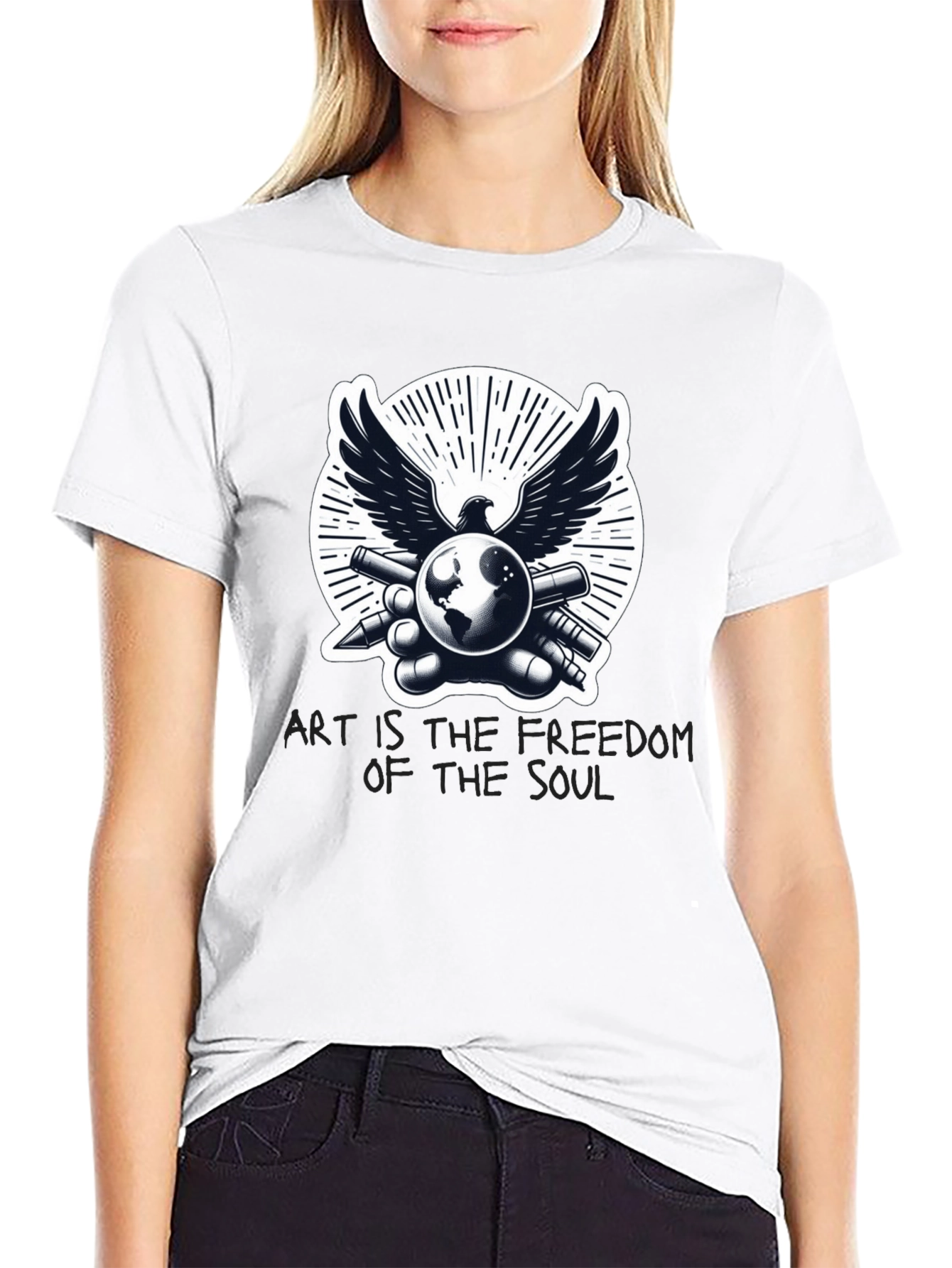 Art is Freedom Graphic T-Shirt