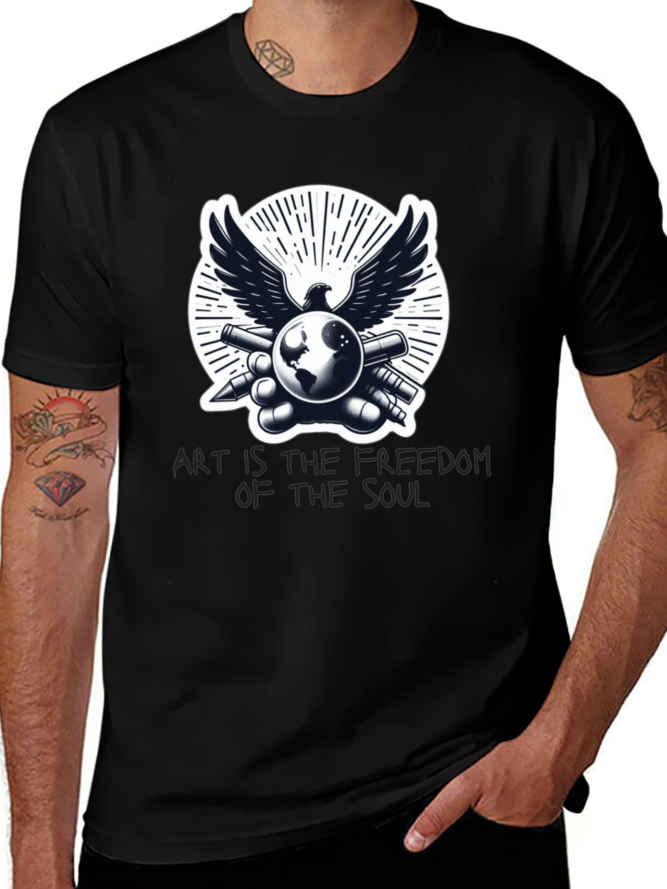 Art is Freedom Graphic T-Shirt