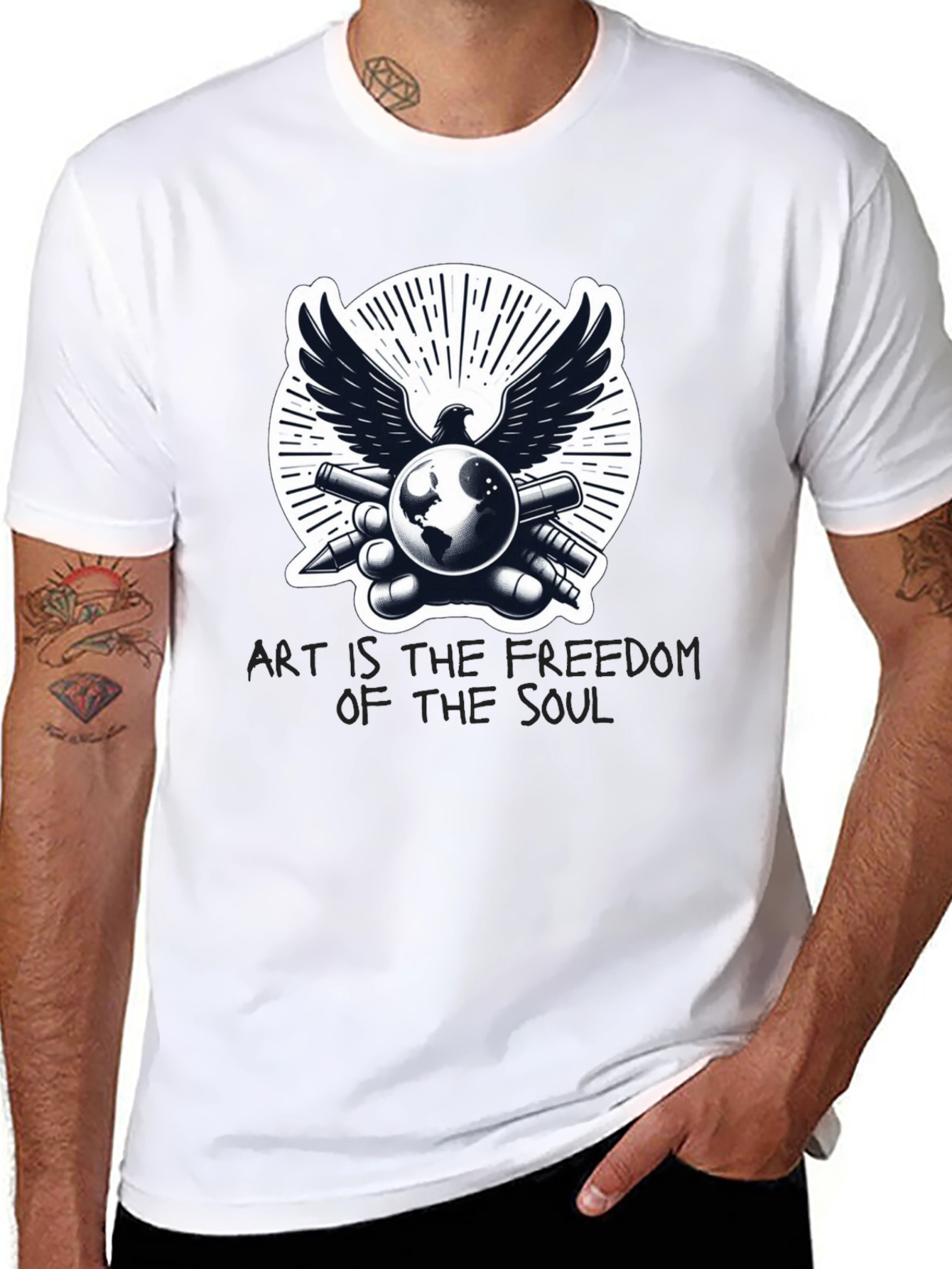 Art is Freedom Graphic T-Shirt