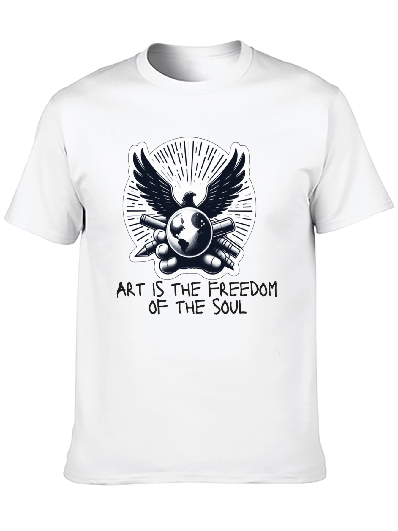Art is Freedom Graphic T-Shirt