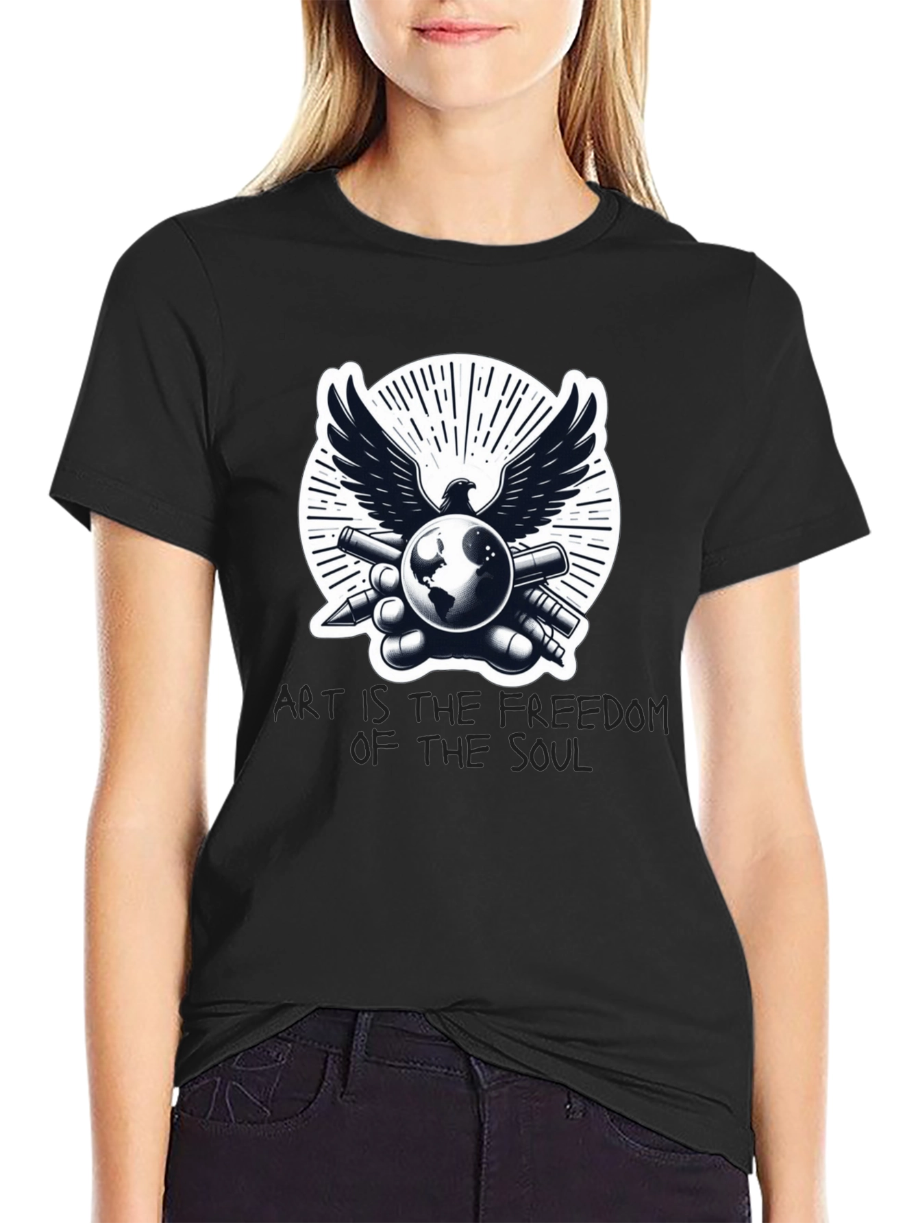 Art is Freedom Graphic T-Shirt