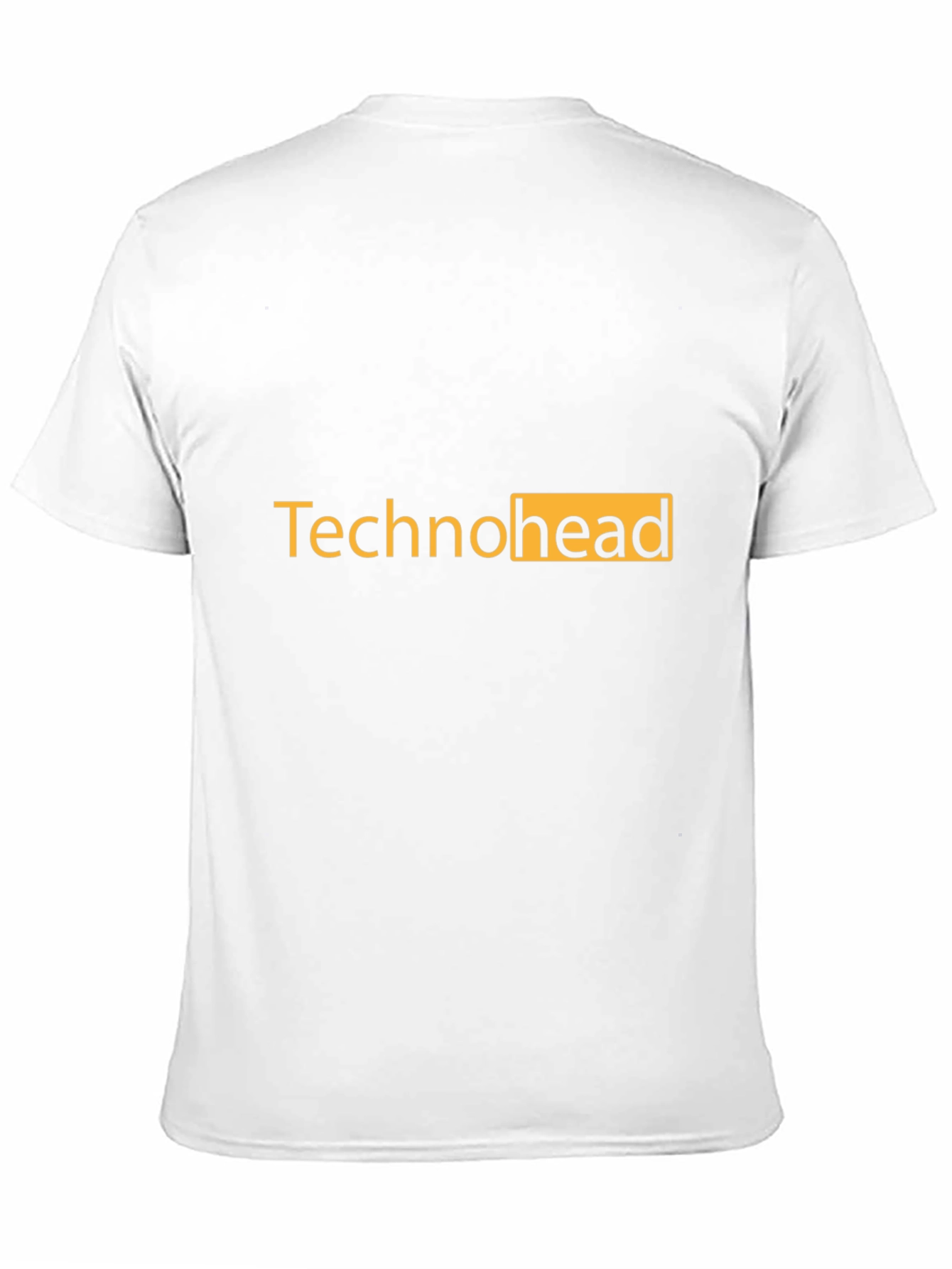 Technohead Black T-Shirt - Unique Design