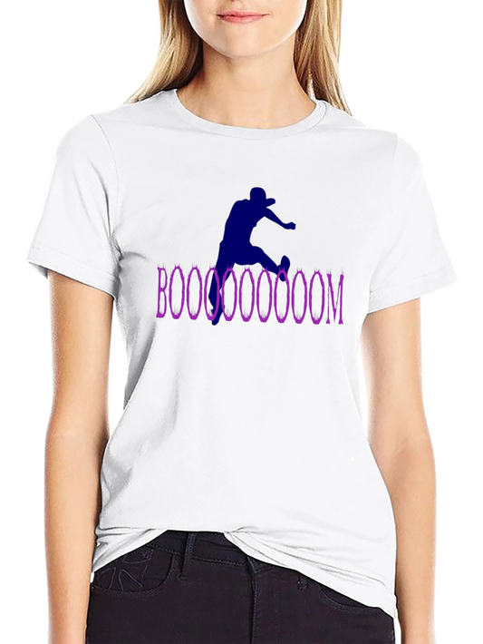 Skateboarder Graphic Tee - BOOOOOOOOOM Design
