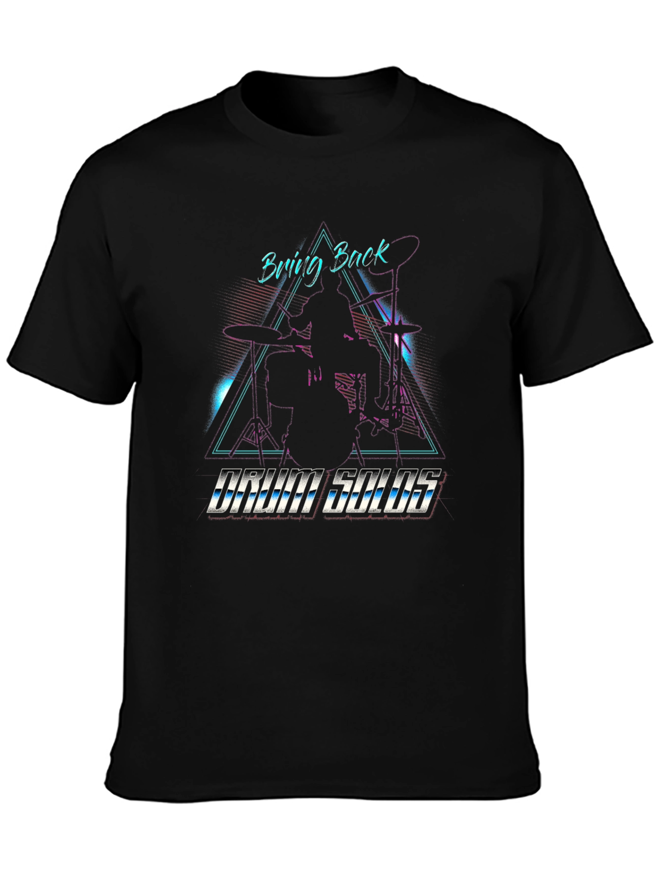 Retro Drum Solos Graphic T-Shirt