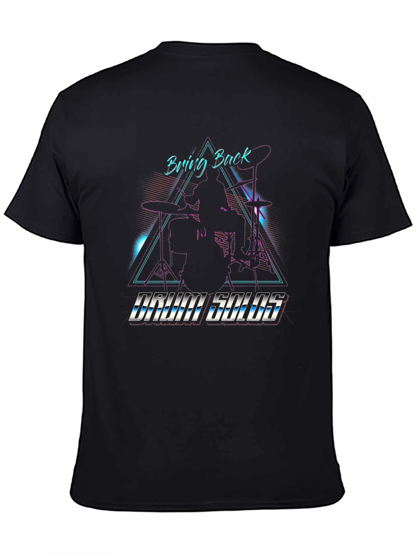 Retro Drum Solos Graphic T-Shirt