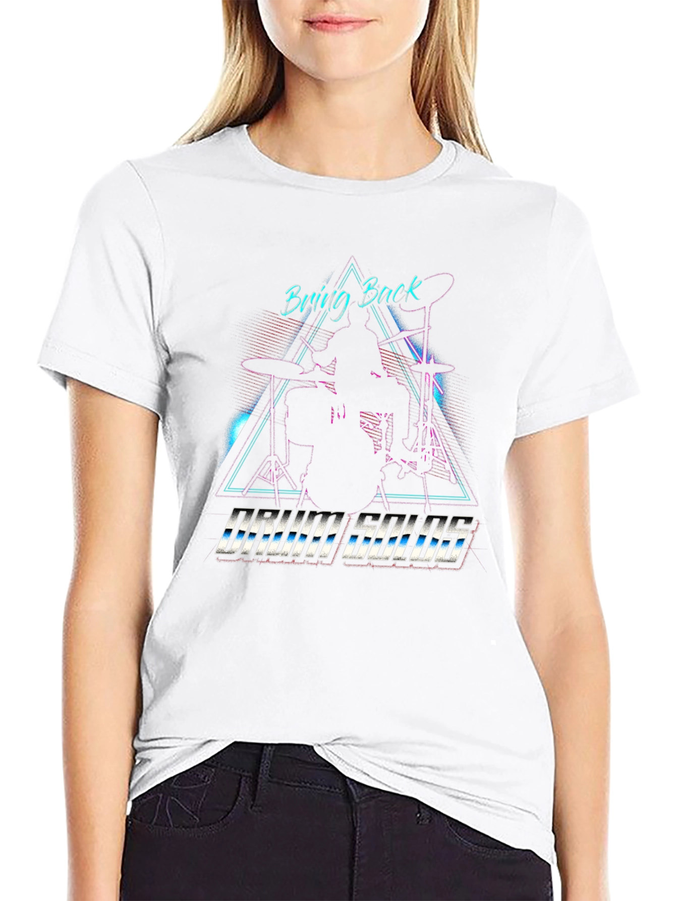 Retro Drum Solos Graphic T-Shirt