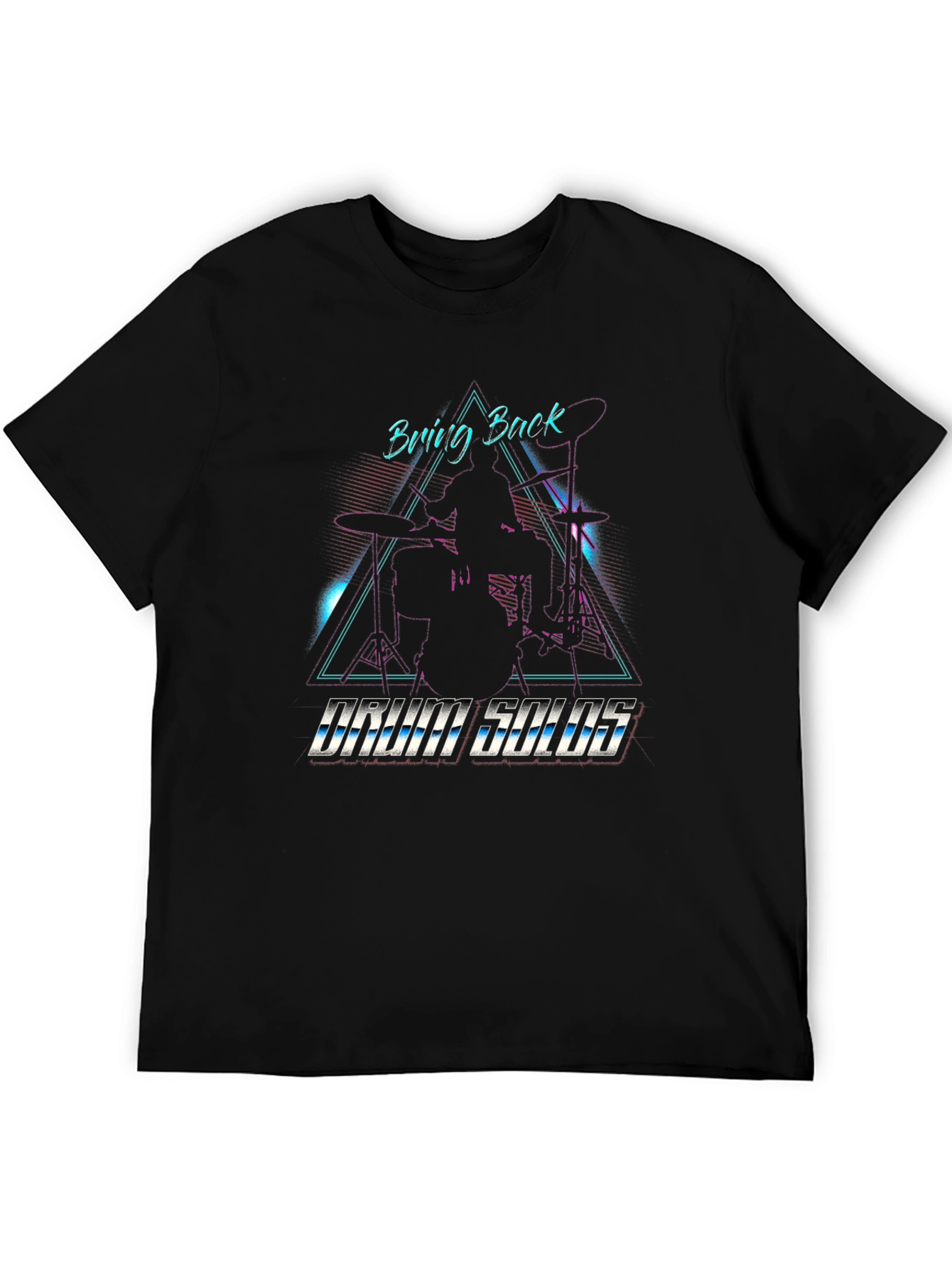 Retro Drum Solos Graphic T-Shirt