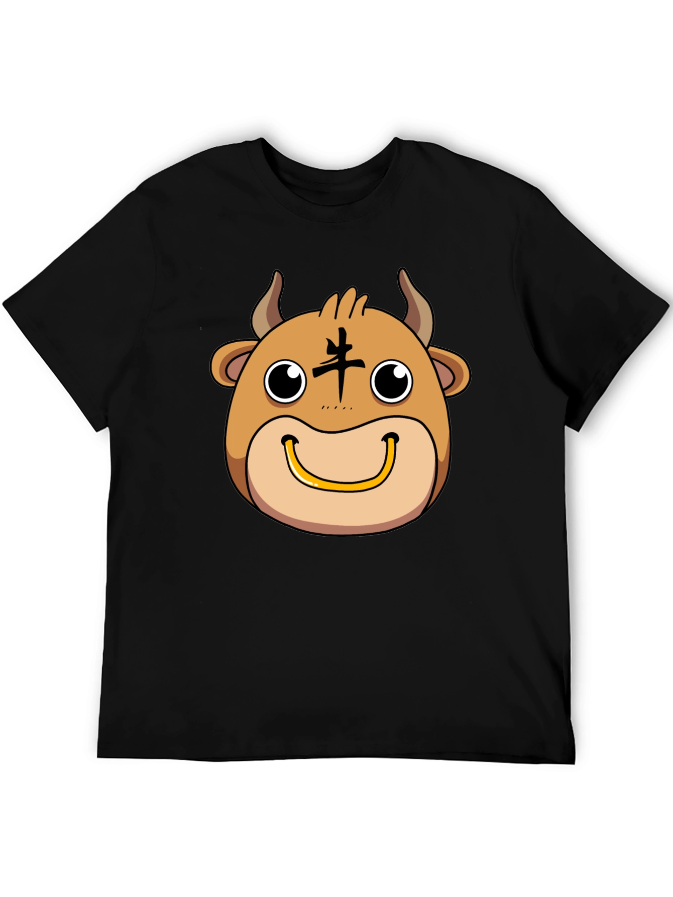 Year of the Ox Graphic Tee - Black Cotton