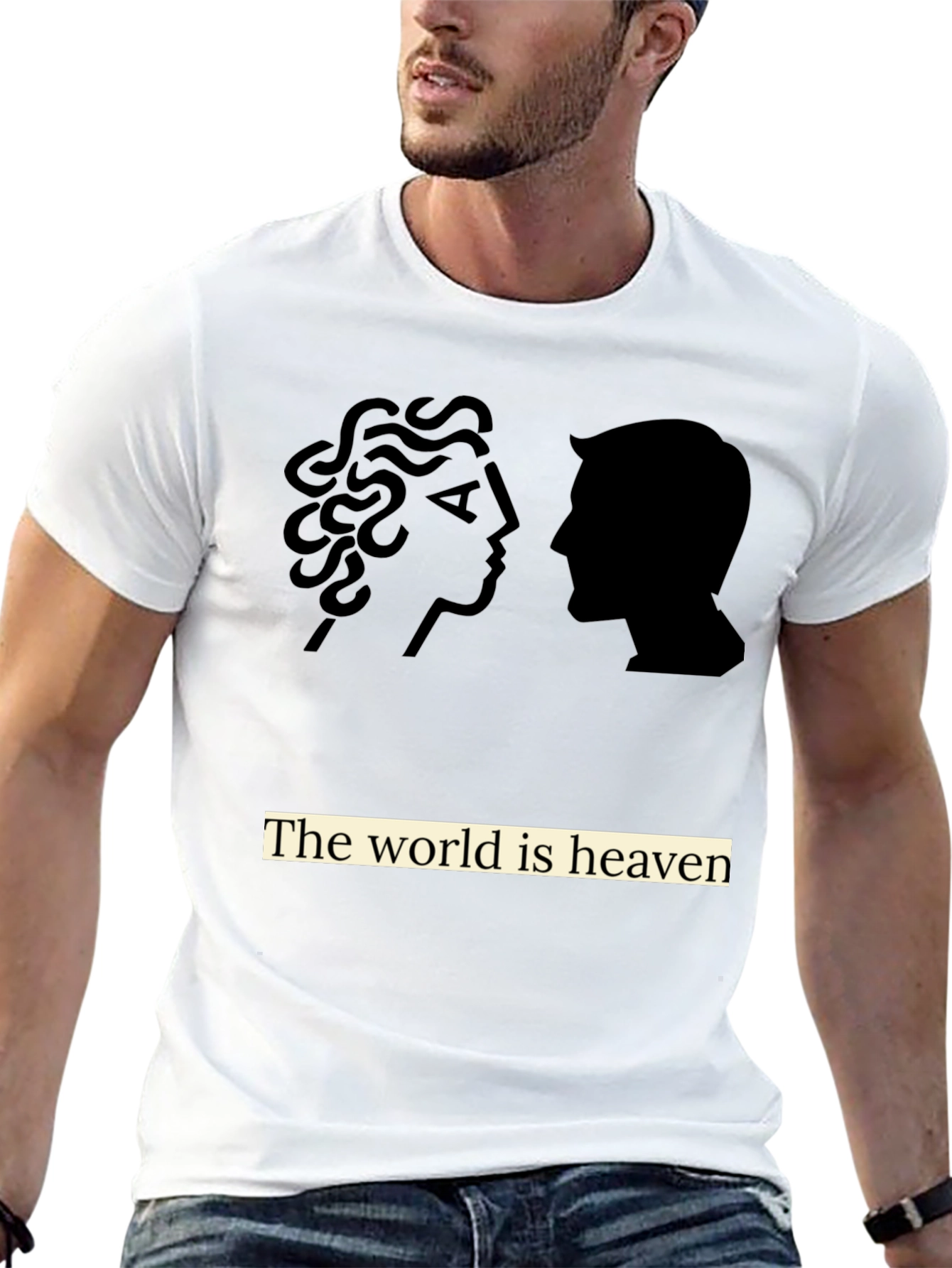 The World is Heaven Graphic T-Shirt