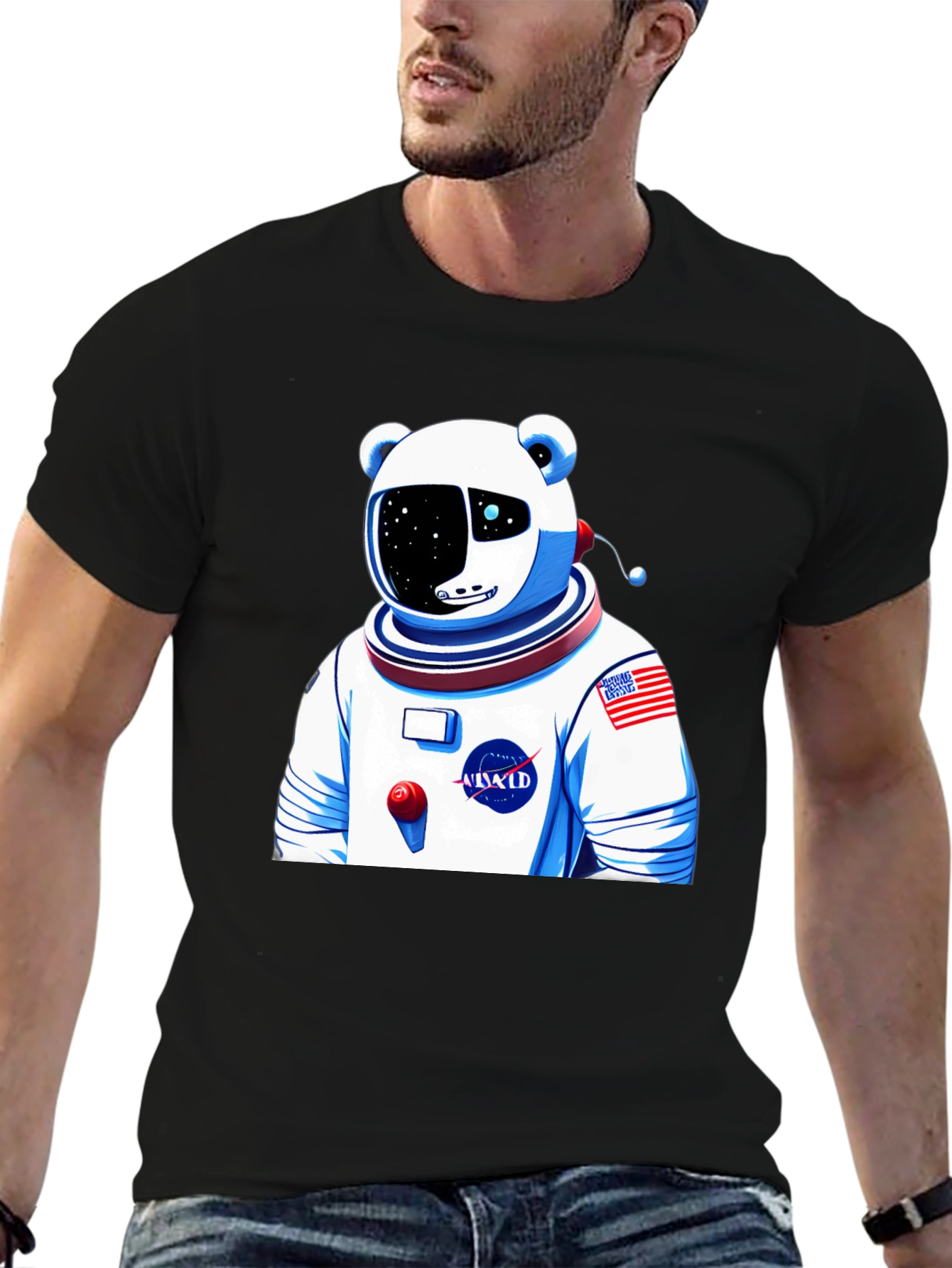 Astronaut Bear T-Shirt
