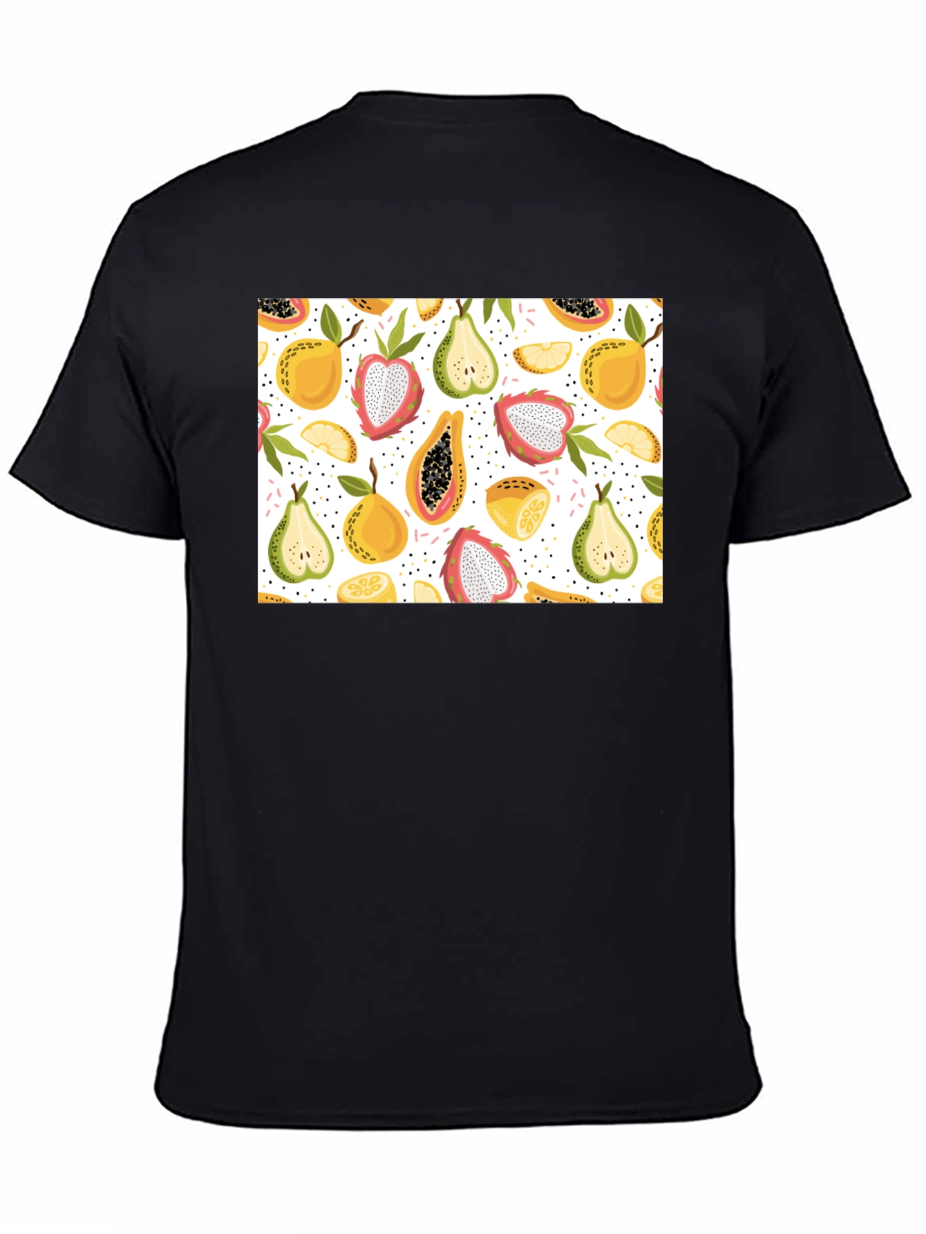 Trendy Fruit Pattern Tee
