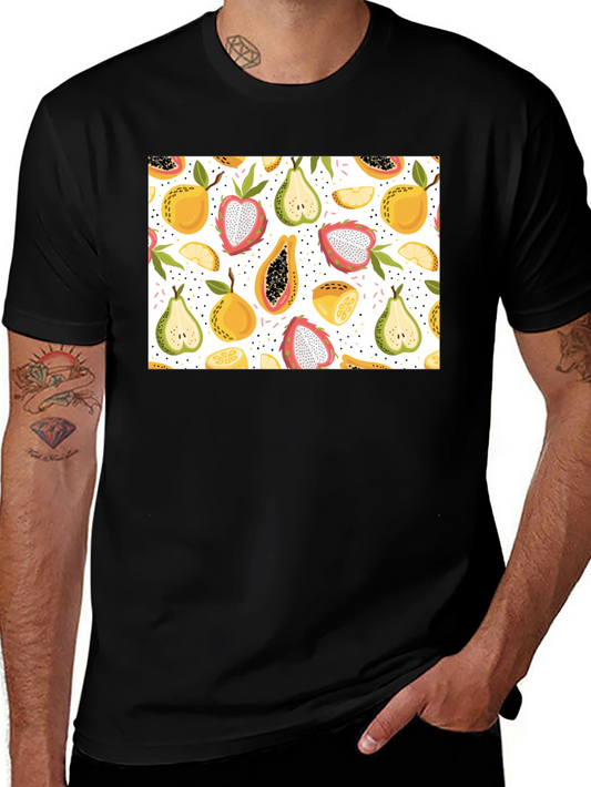 Trendy Fruit Pattern Tee