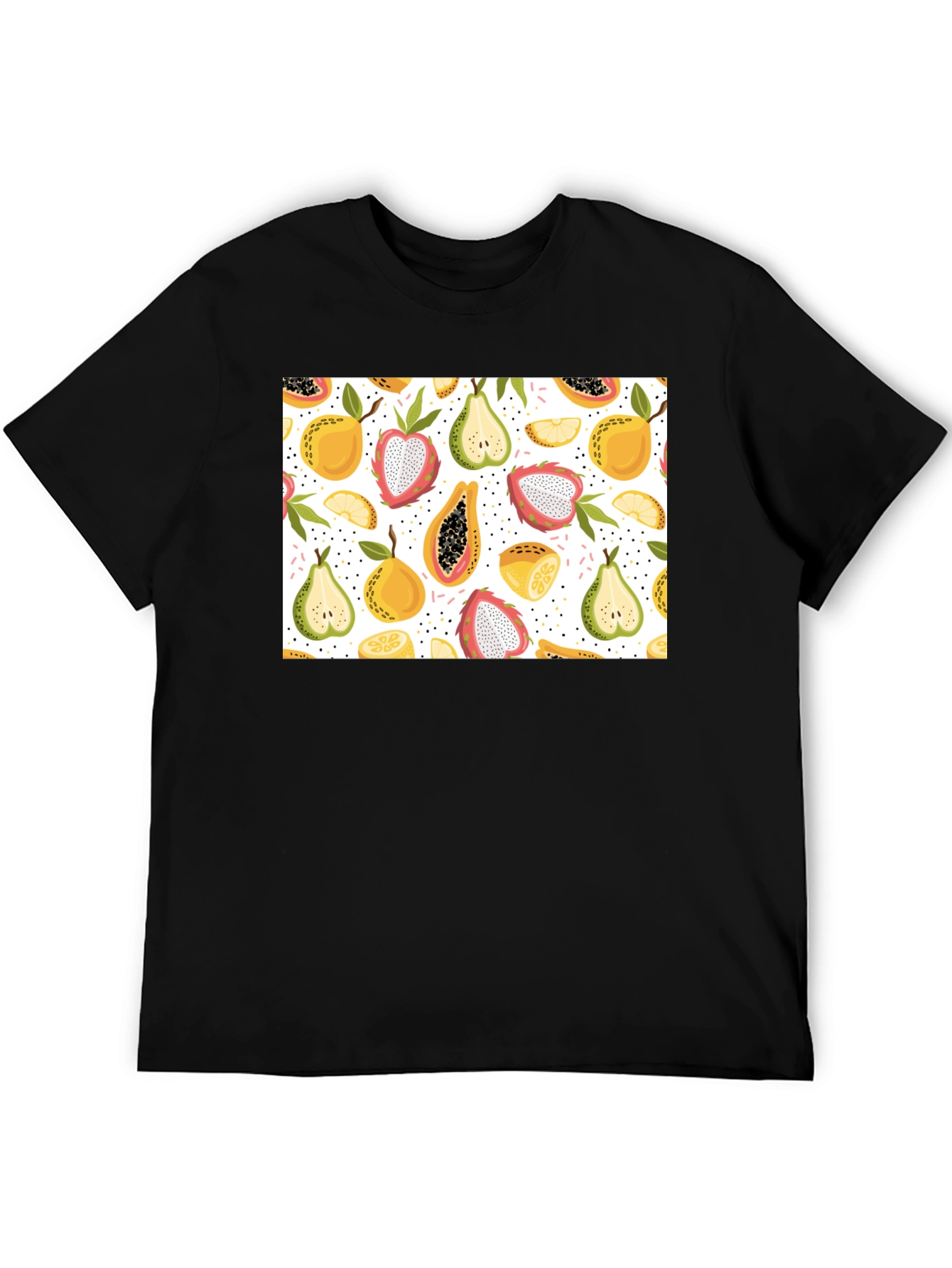 Trendy Fruit Pattern Tee
