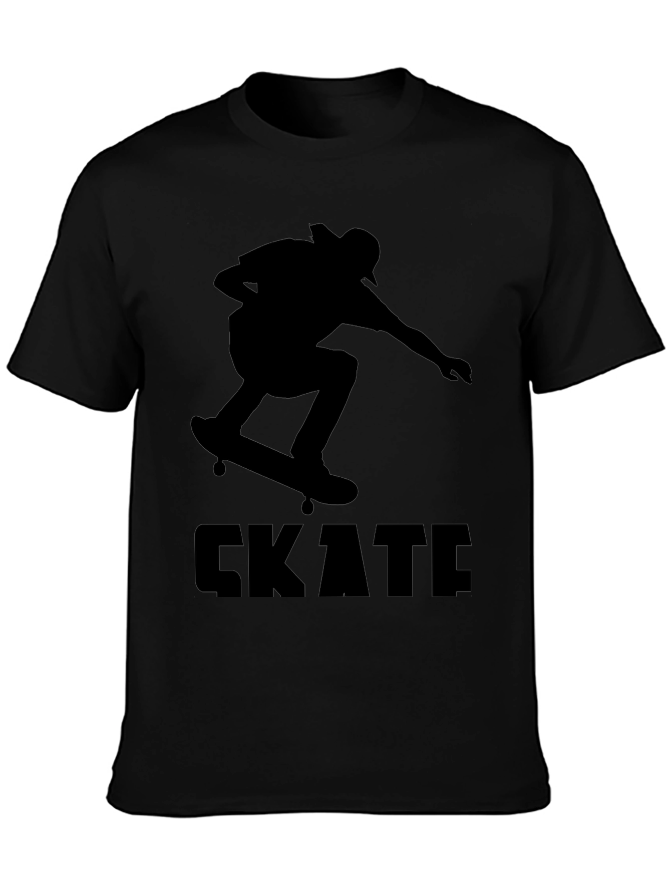 Skate Silhouette Black T-Shirt