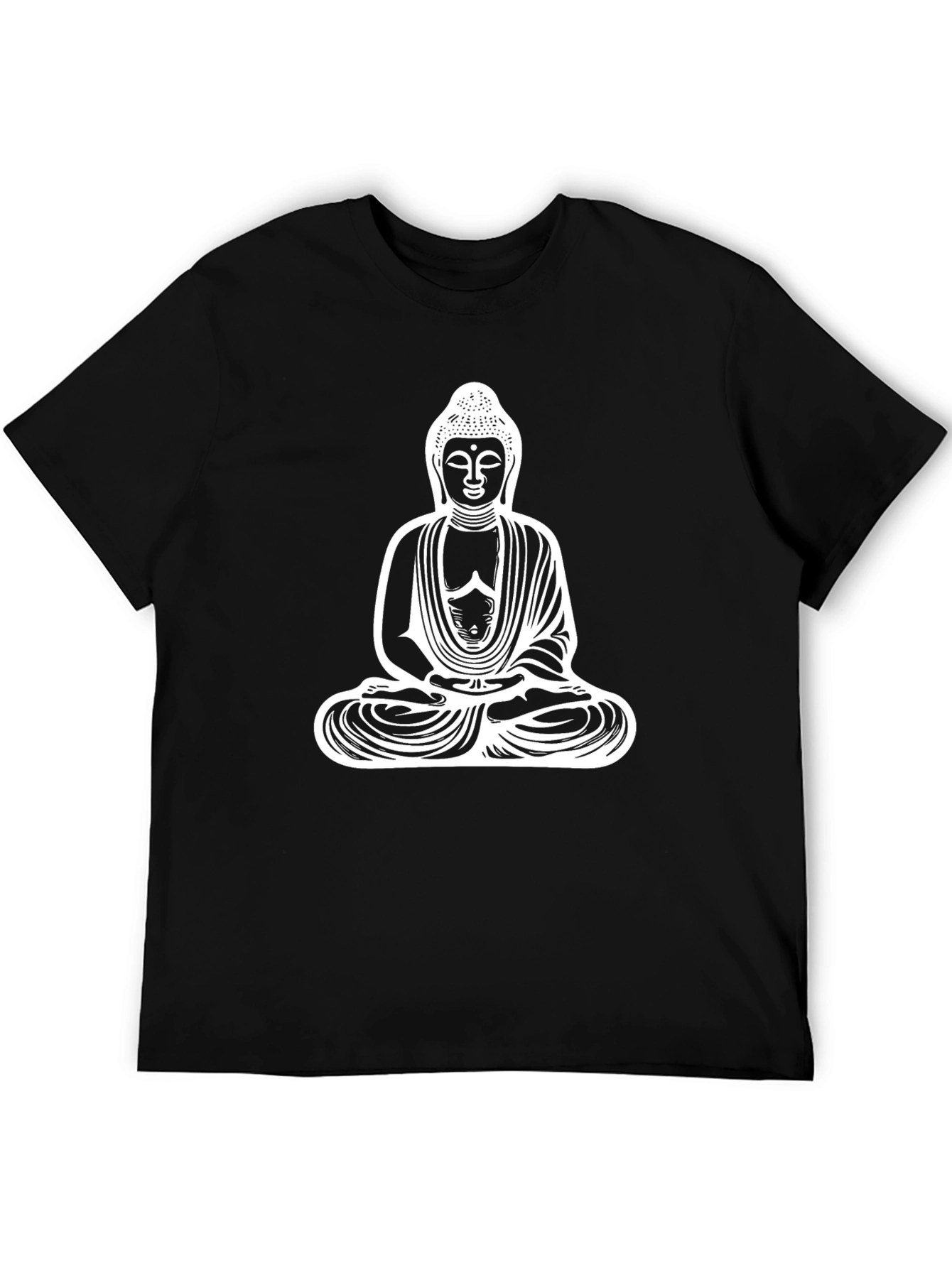 Buddha Graphic Tee - Meditate in Style!