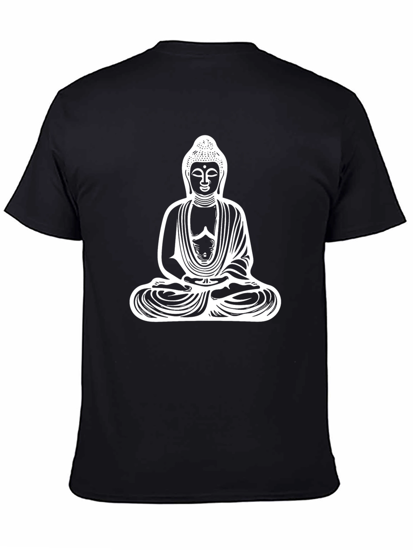 Buddha Graphic Tee - Meditate in Style!