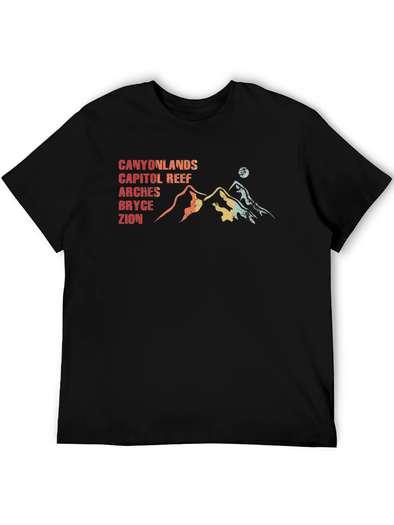 Utah National Parks T-Shirt - Canyonlands Arches Zion