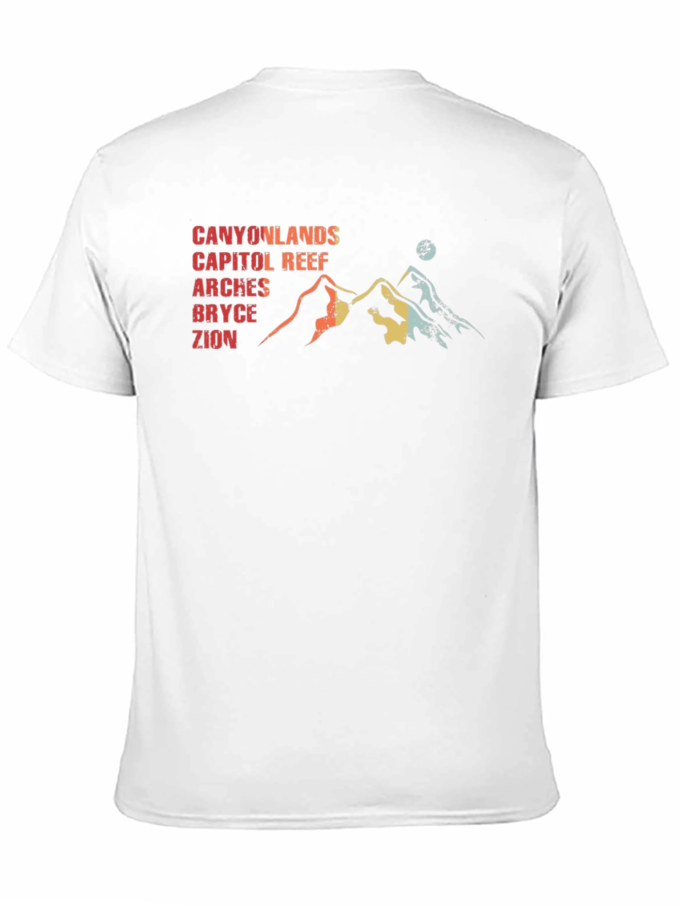 Utah National Parks T-Shirt - Canyonlands Arches Zion
