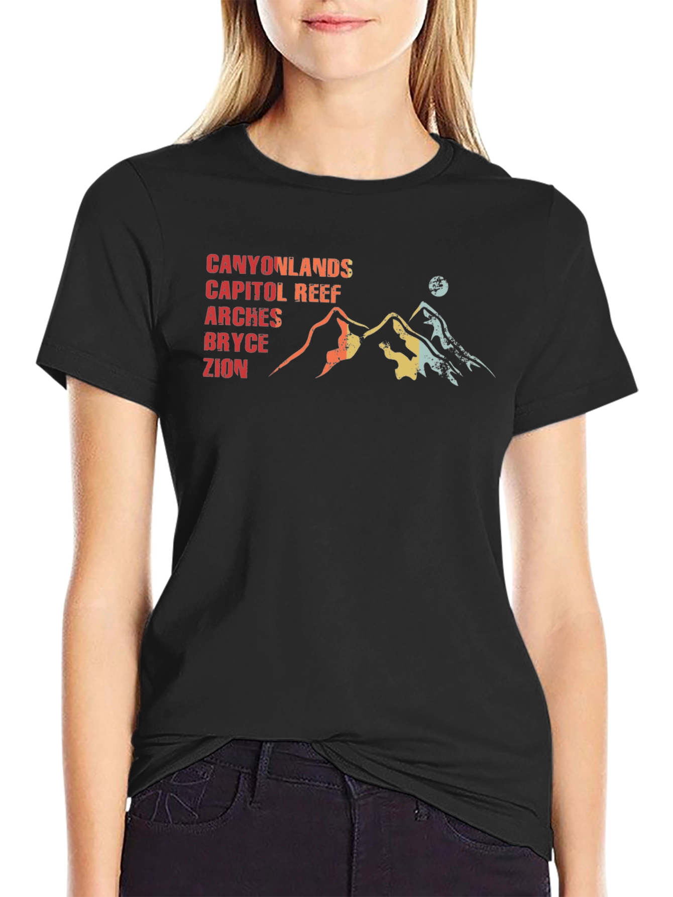 Utah National Parks T-Shirt - Canyonlands Arches Zion
