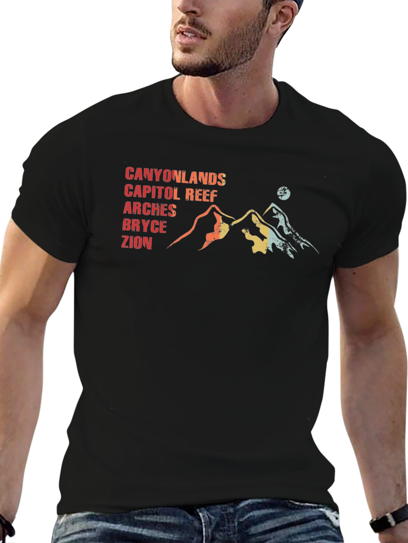 Utah National Parks T-Shirt - Canyonlands Arches Zion