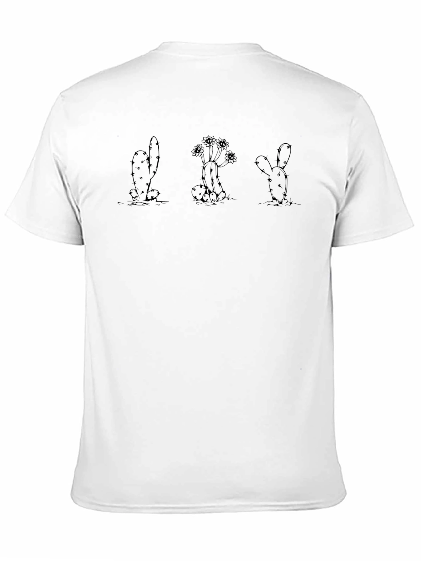 Cactus Graphic T-Shirt - Unique Desert Plant Design