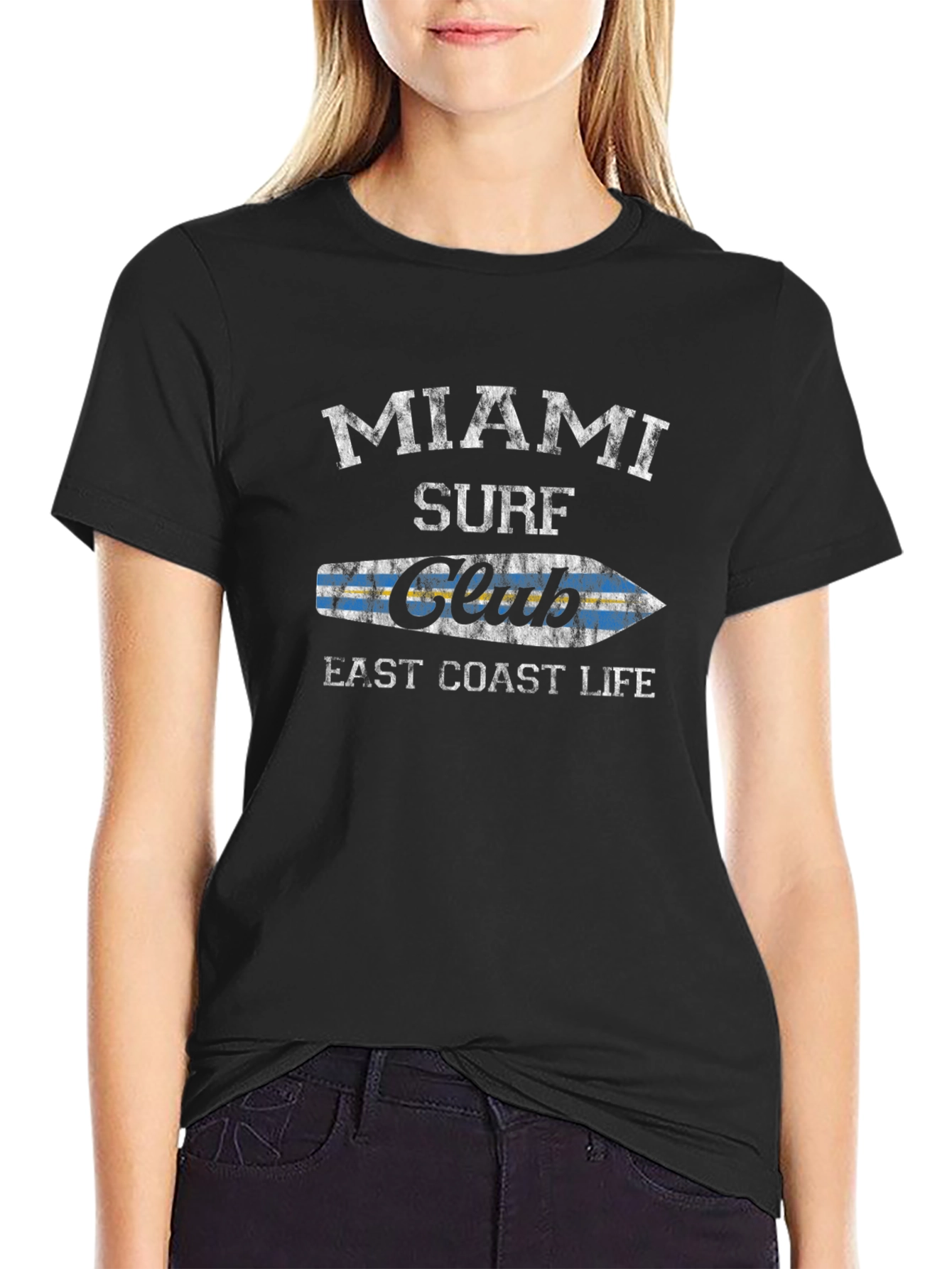 Miami Surf Club East Coast Life T-Shirt