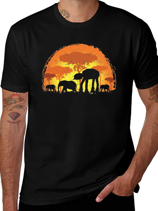 Star Wars AT-AT Walker Silhouette T-Shirt