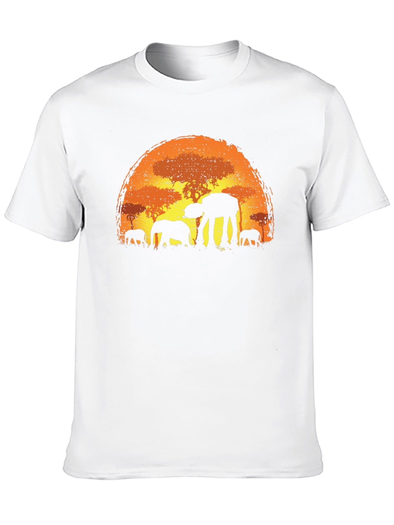 Star Wars AT-AT Walker Silhouette T-Shirt