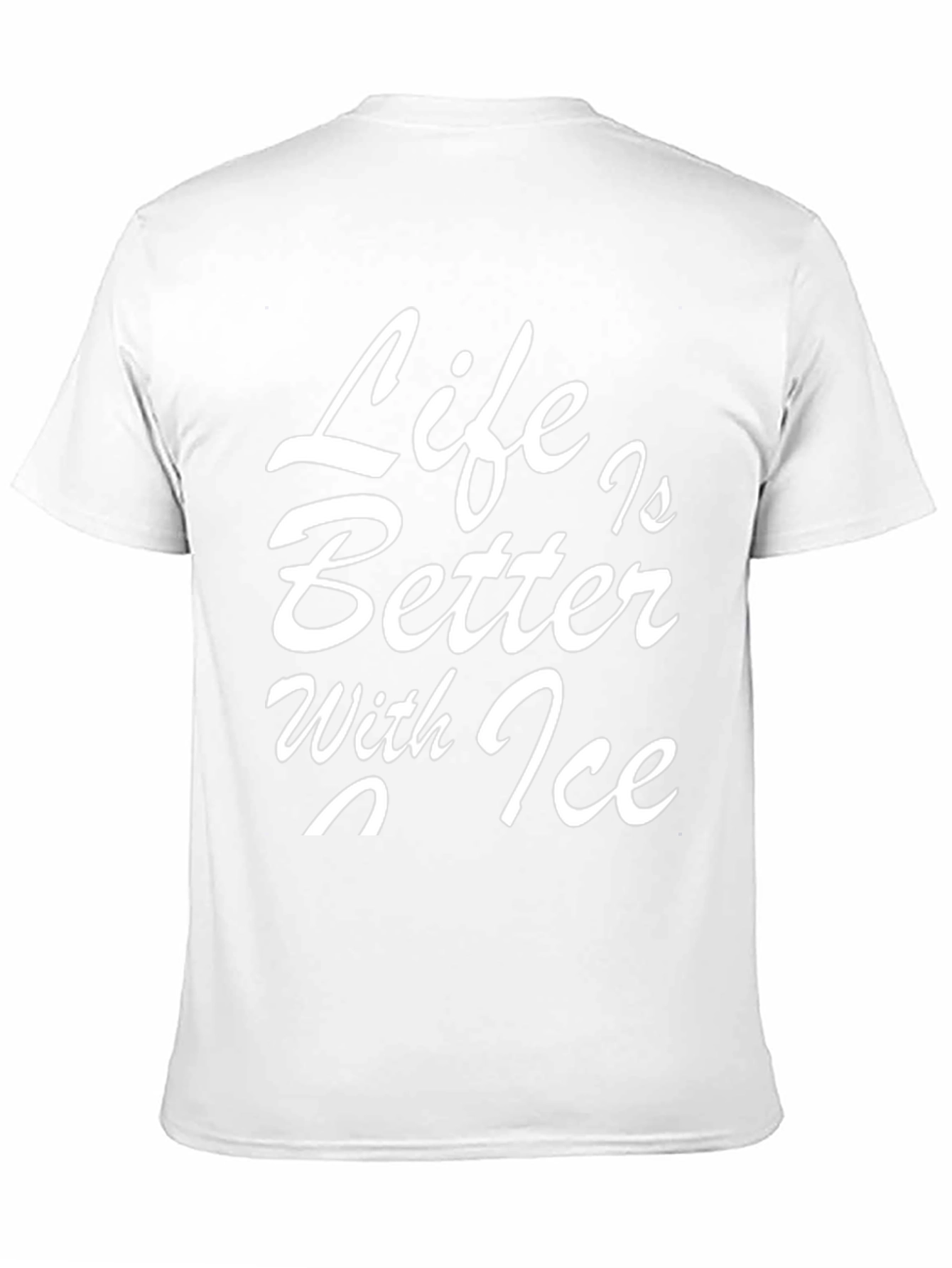 Life is Better with Ice Black T-Shirt