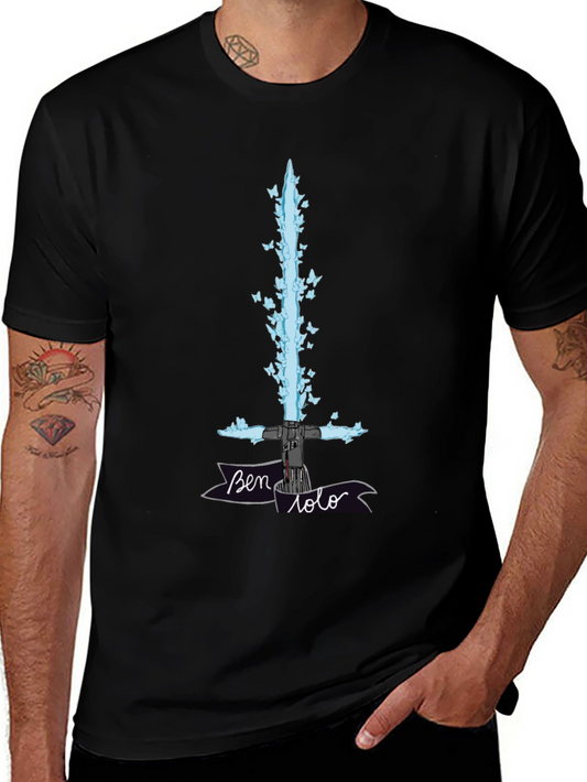 Ben Solo Lightsaber Butterfly T-Shirt