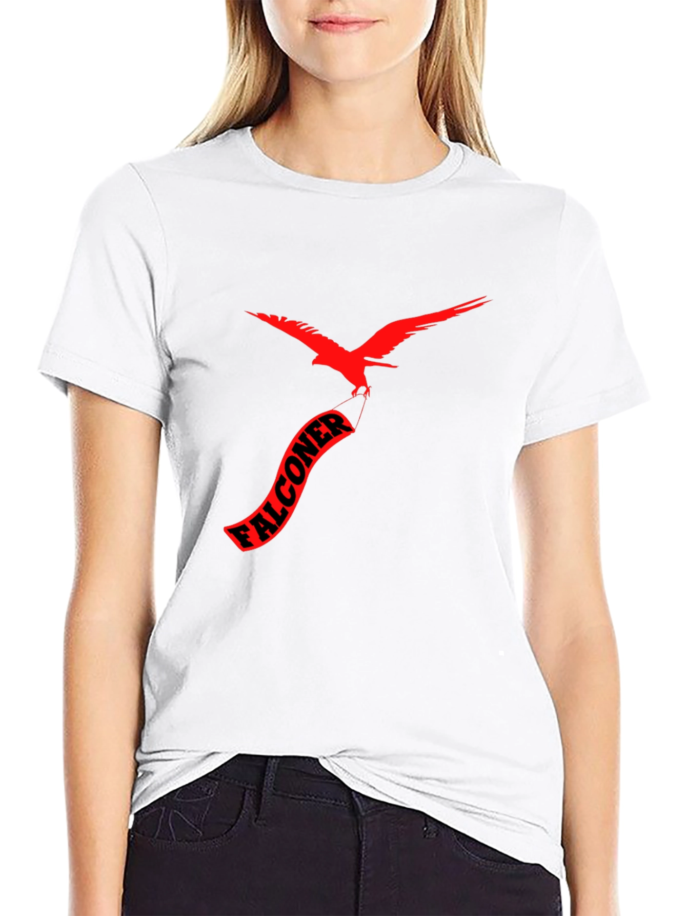 Falconer T-Shirt - Cool Bird Graphic Tee