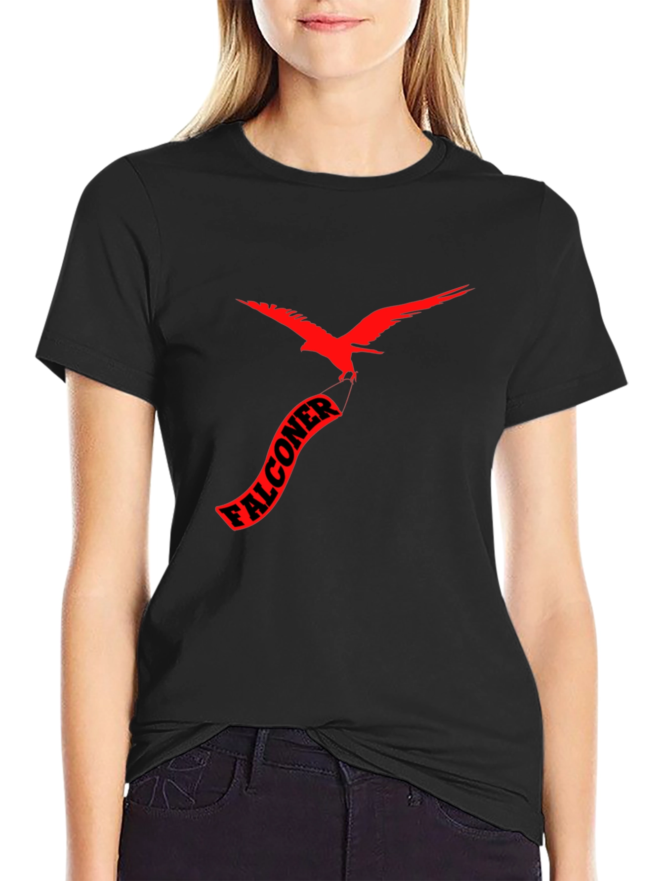 Falconer T-Shirt - Cool Bird Graphic Tee