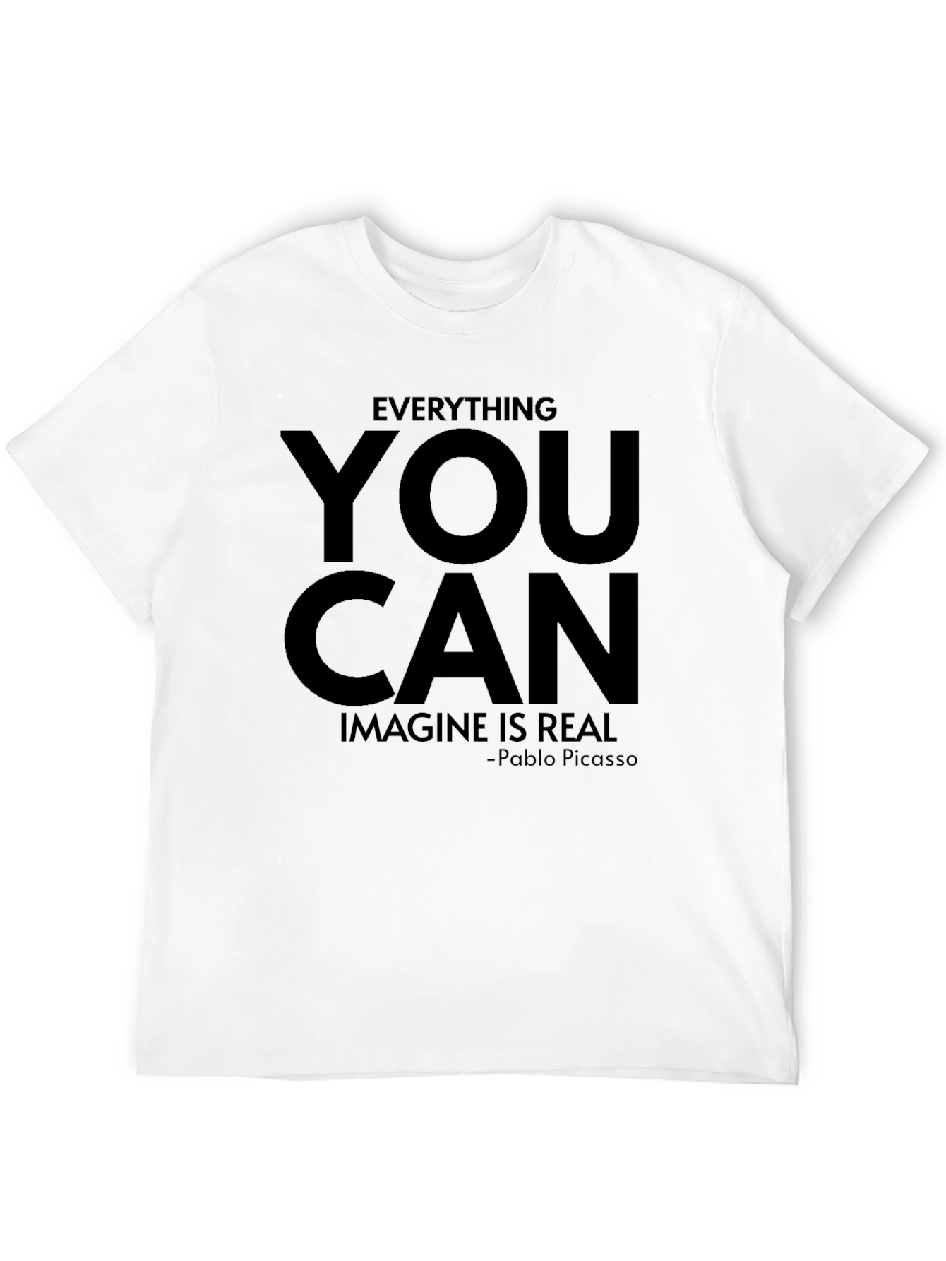 Inspirational Pablo Picasso Quote T-Shirt