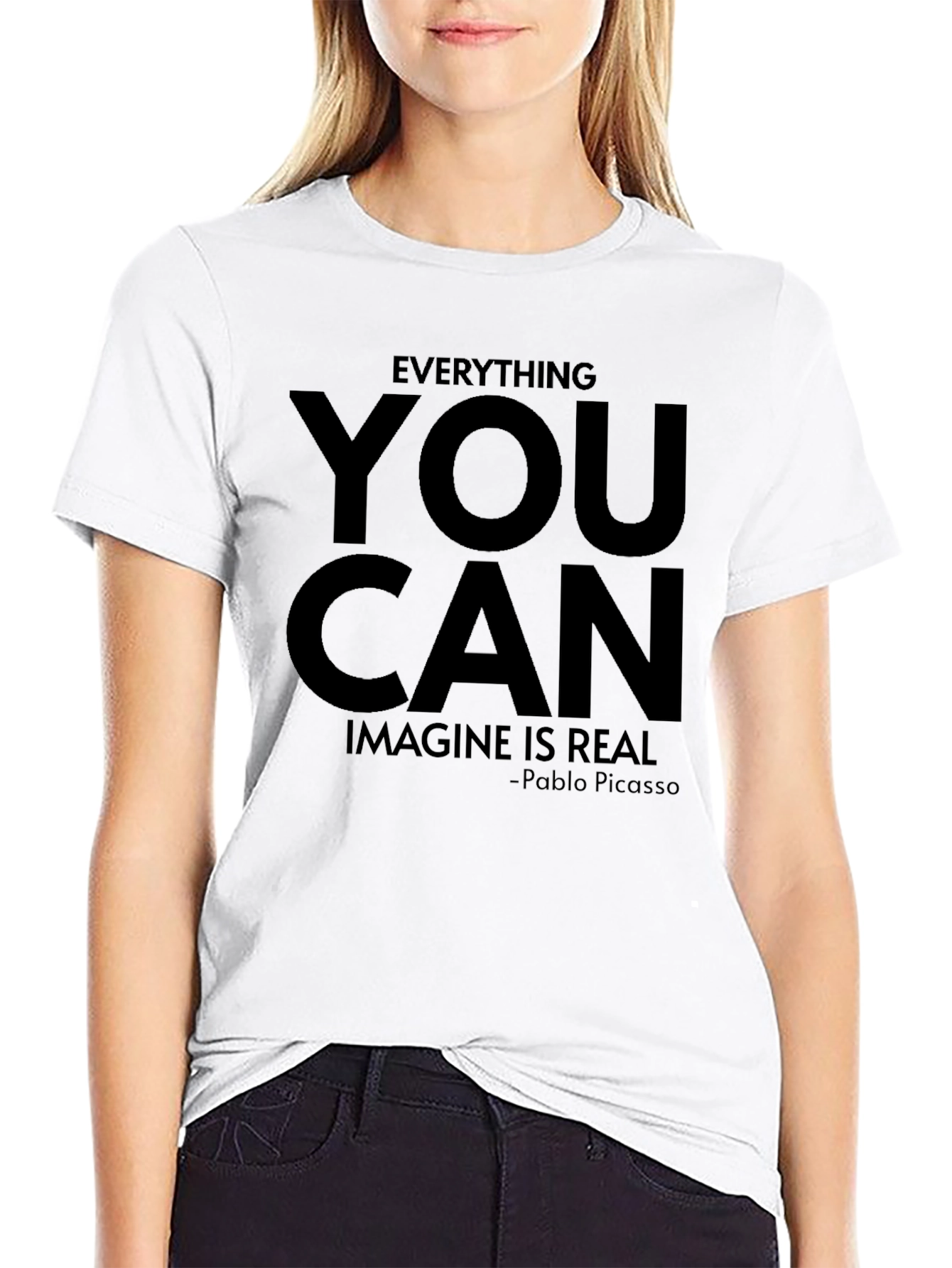 Inspirational Pablo Picasso Quote T-Shirt