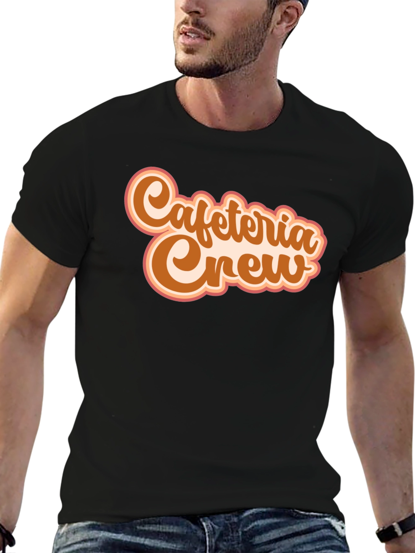 Cafeteria Crew Graphic Tee - Retro Style