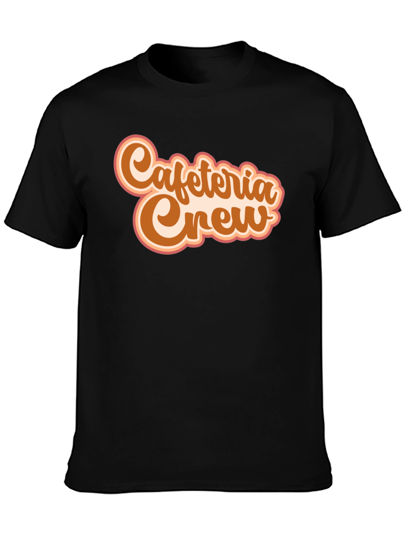 Cafeteria Crew Graphic Tee - Retro Style
