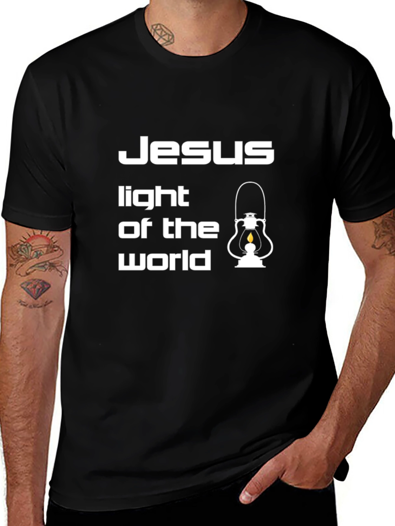 Jesus Light of the World Graphic T-Shirt