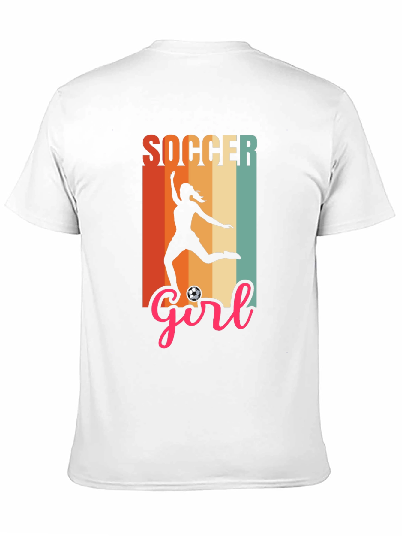 Soccer Girl Graphic Tee - Stylish Sport Shirt