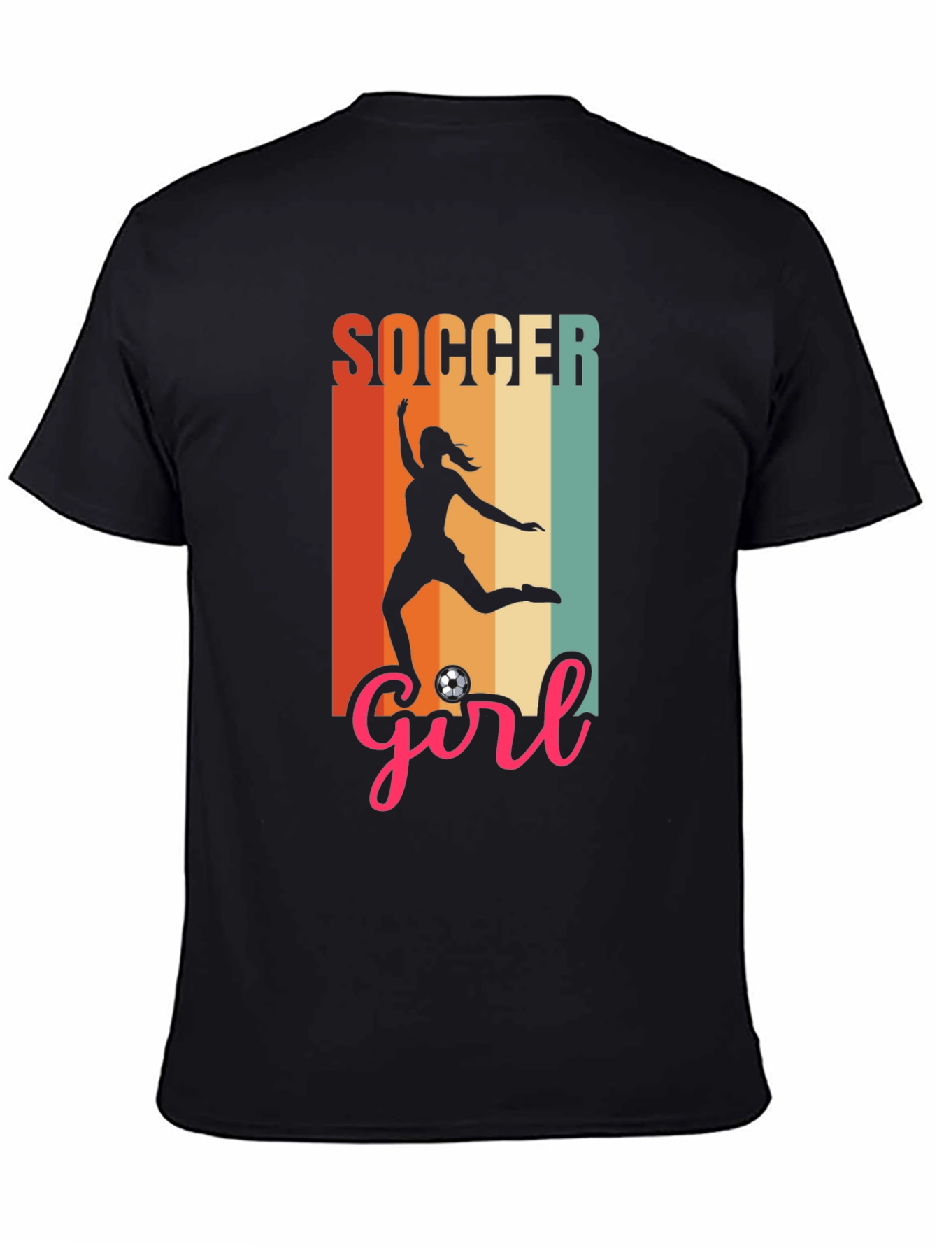 Soccer Girl Graphic Tee - Stylish Sport Shirt